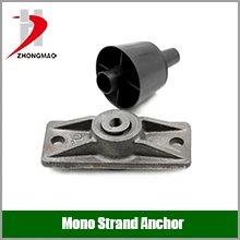 Высококачественный предварительно напряженный моноанкер с плоской головкой для ПК, с сертификатом ISO