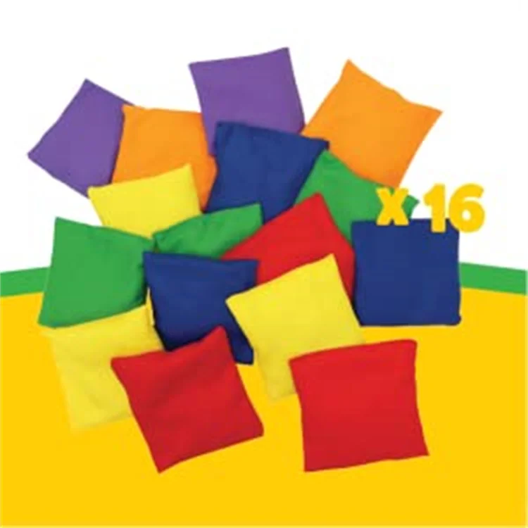 New Design Mini Cornhole Bags Beanbags Bean Bags for Fun Sports Game Toy Bean Bag Toss Game for Aged 3 and up Kids