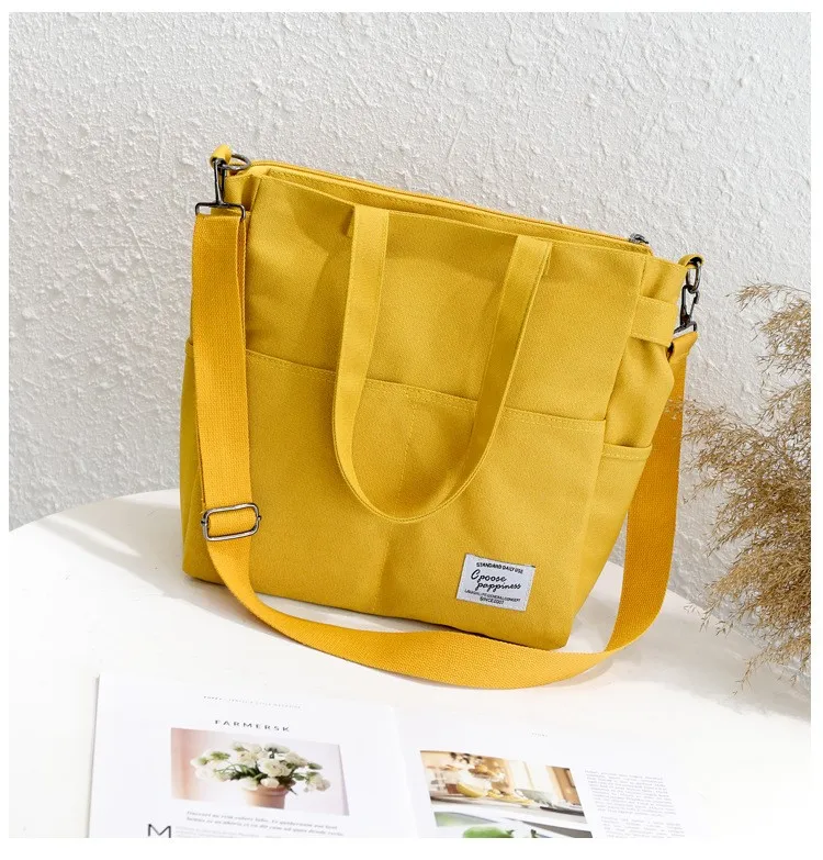 Custom Logo Low MOQ Eco-Friendly Durable casual outdoor dailylife Tote Shopping Bags hand Bag