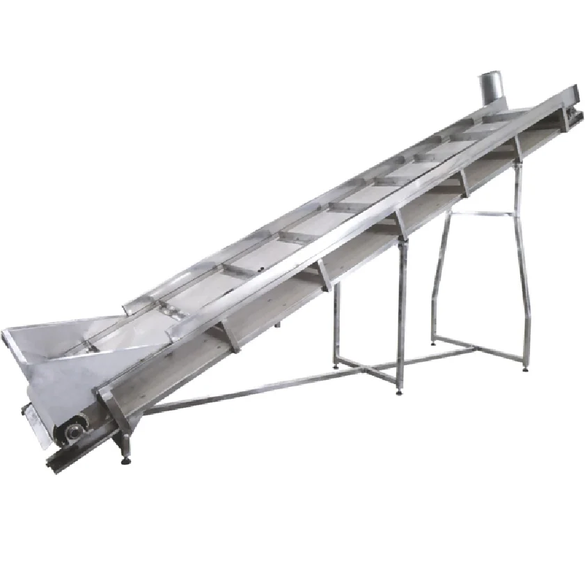 
belt type conveyor used in poultry slaughterhouse 