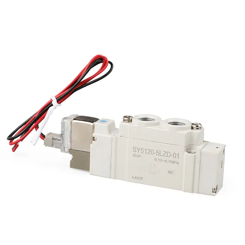 HIgh Quality SMC Type SY Solenoid Valve SY3120-3LZD-M5 4LZD 5LZD 6LZD Single Electronic Pneumatic Electric Control