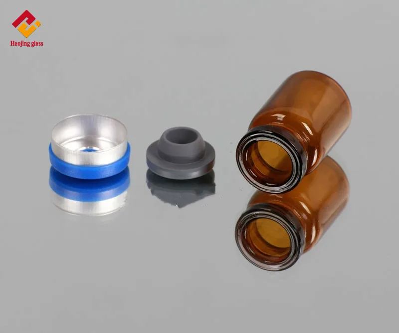 Wholesale Amber Empty Ampoule Glass Medicine Bottles Injection Small Vials