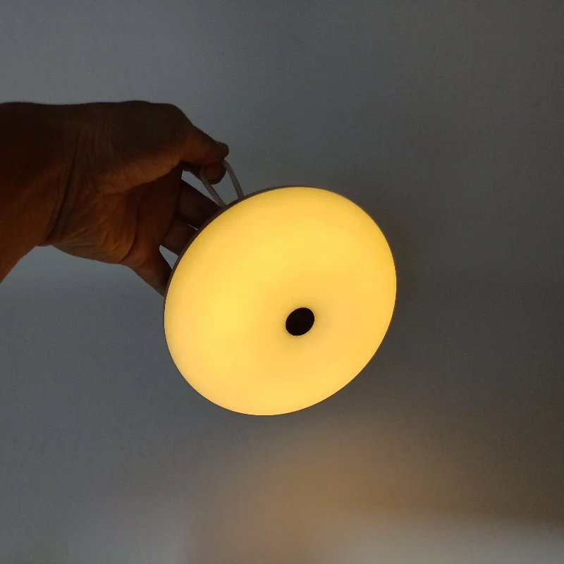 Intelligent human body sensor light Bedroom bedside USB charging or battery powered can hang a small night light