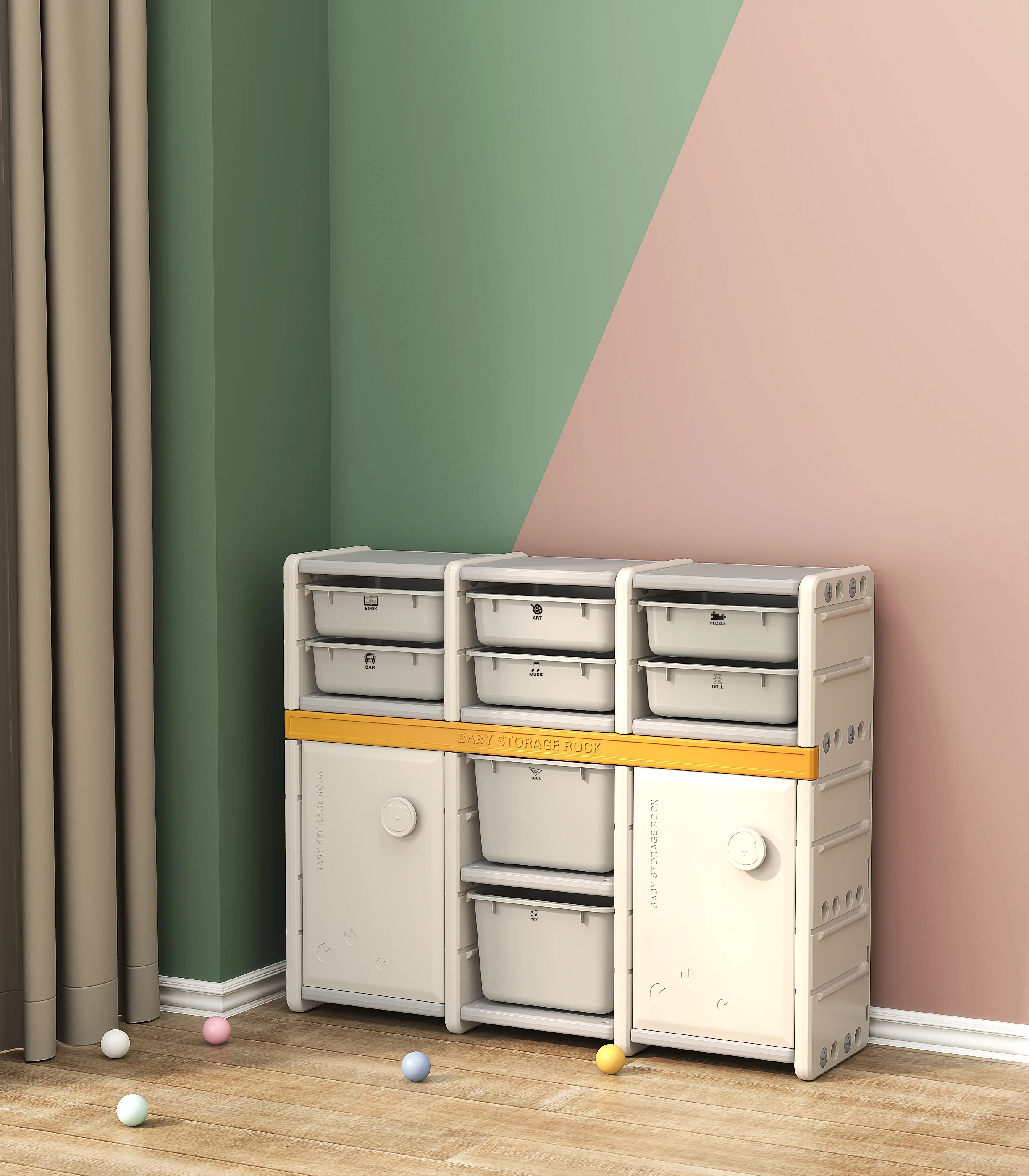 Детские шкафы, детская комната, безопасность дома, пластиковая книжная полка, ящики, полка для хранения детских игрушек, детские шкафы для помещений