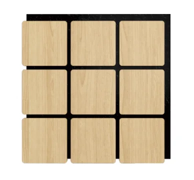 New Arrival Wood Akupanels Soundproof Acoustic Wood Wall Panels Modern Design Acoustic Panels for Home Office