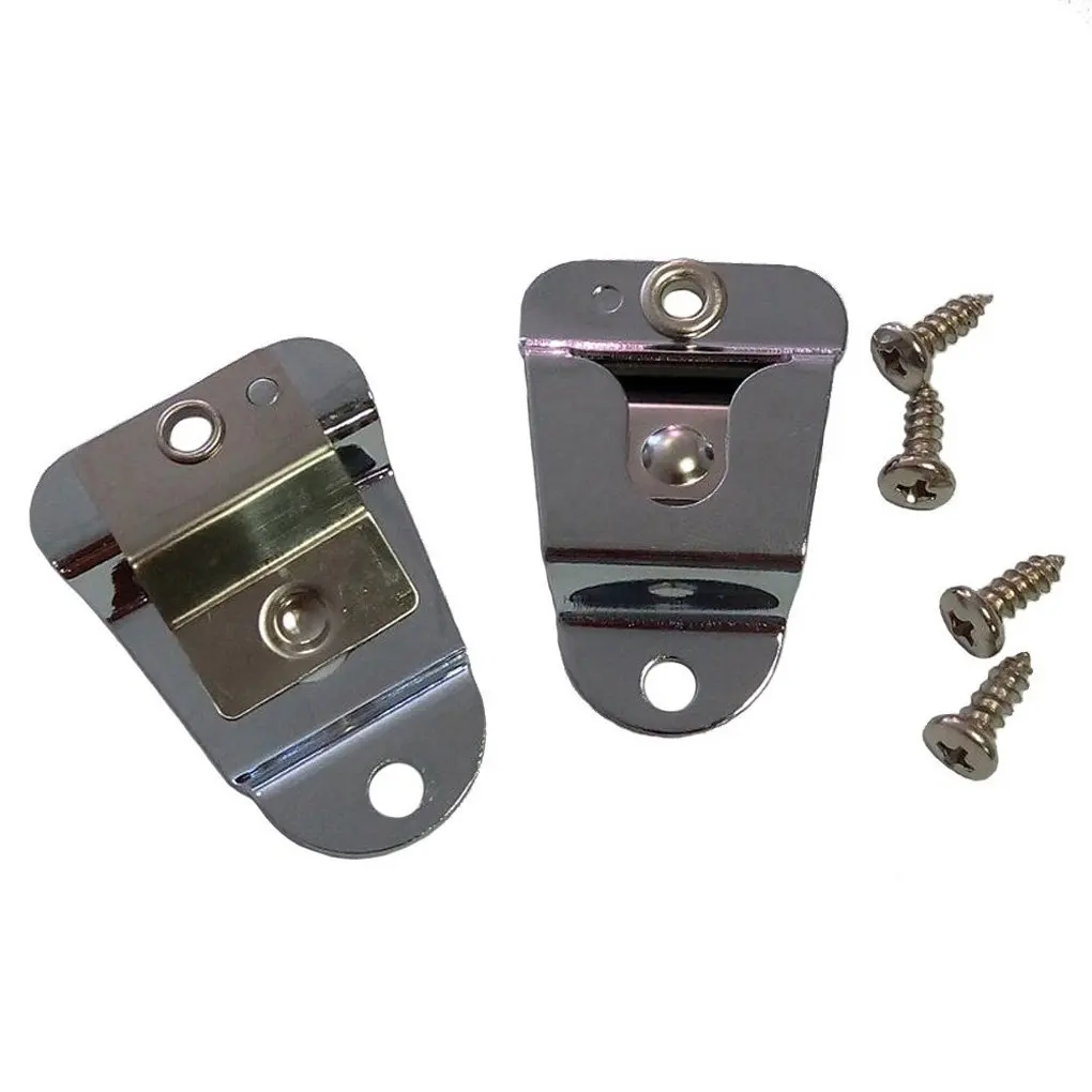Metal Microphone Hang Up Clip Microphone Holder Clip Screw in Compatible with CB Motorola Radio HLN9073B CDM1250 CDM750 GM300