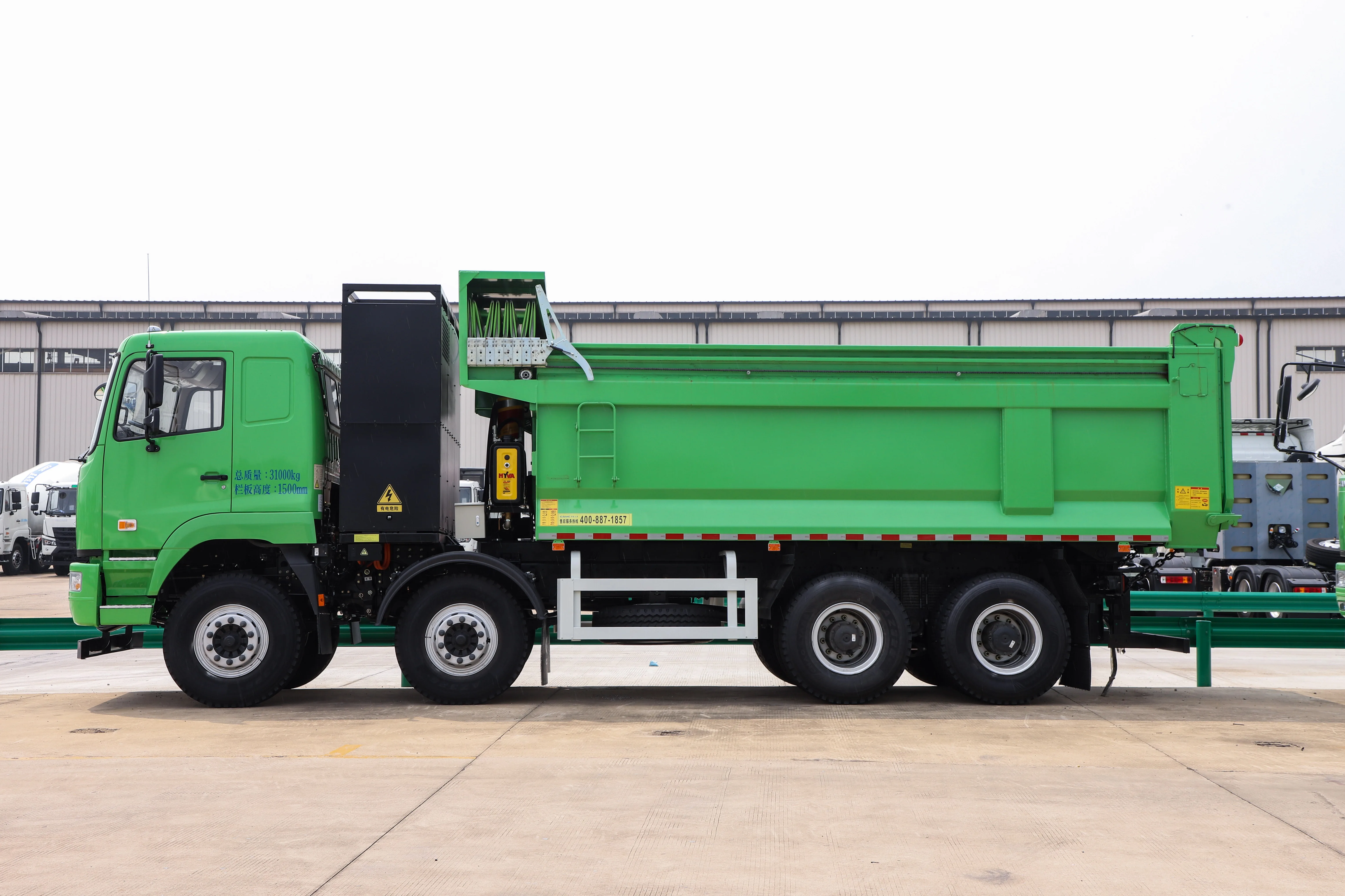 Chinese High efficiency M5 8*4 electric Dump Truck Hot-selling Dump Truck