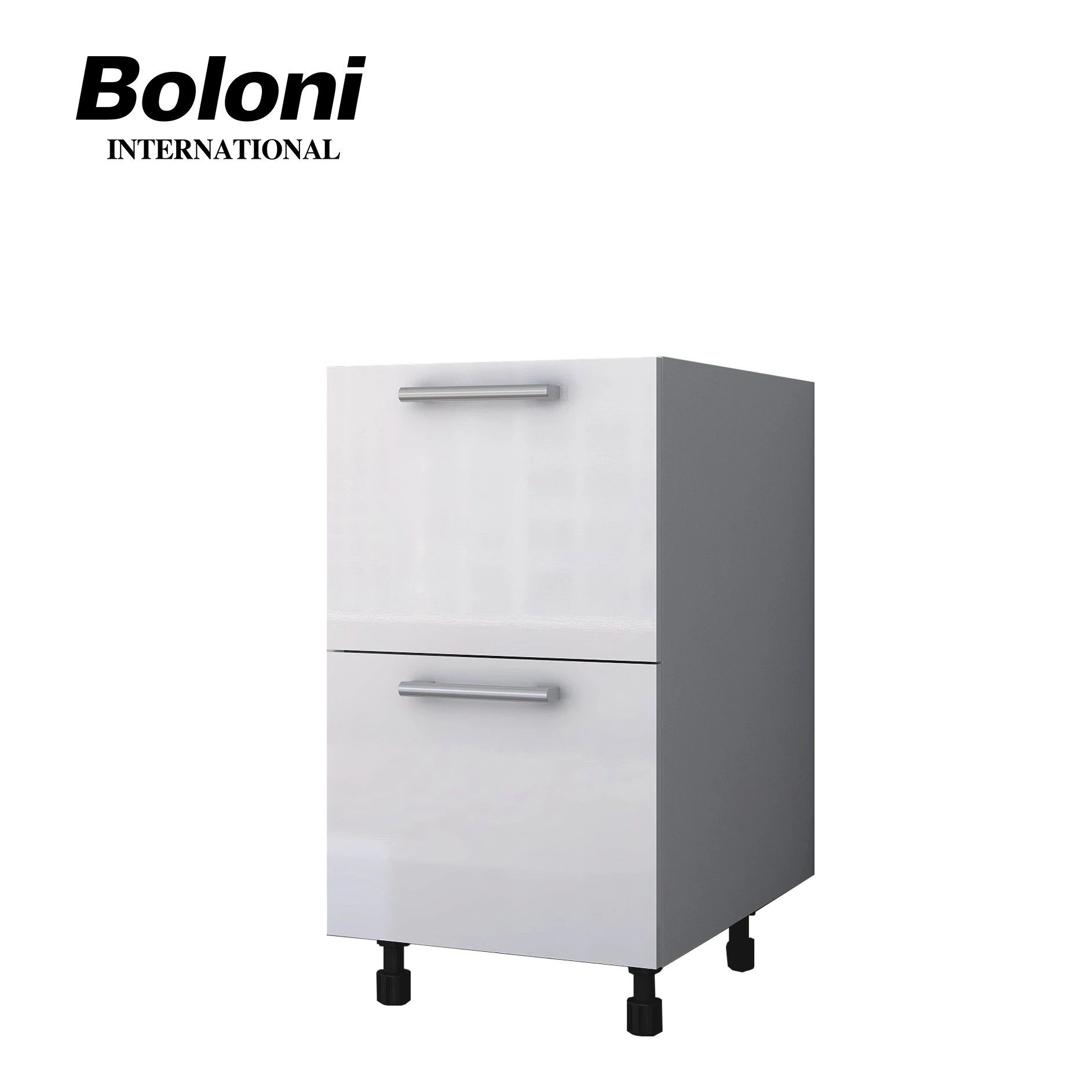 American Style Standard Size Miami RTA Frameless Wooden White Shaker Kitchen Cabinets