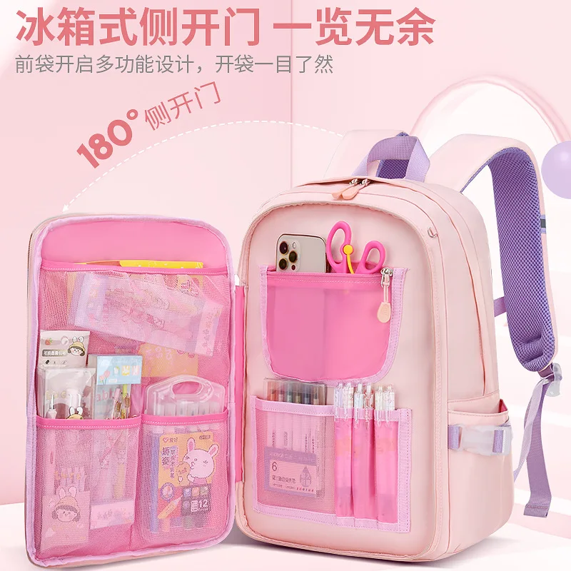 Quicksand schoolbag School Bag China Made Panther High Class Student Girl Backpack Tom And Jerry