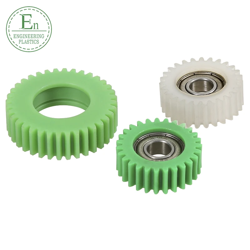 
crown pinion gear wheel for plastic conveyor tooth pulley cnc produce electric motor plastic gear 