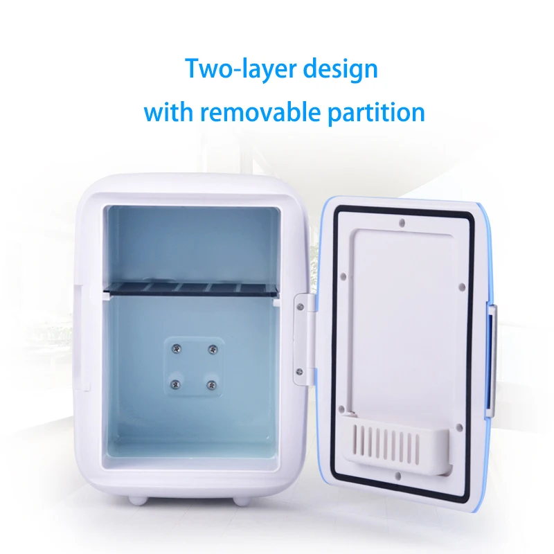 Custom portable hot cold 4 litres small table mini fridge for hotel fridge