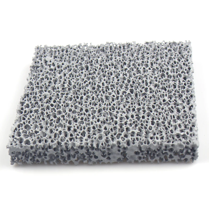 Porous Ceramic Honeycomb  Ceramics Silicon Carbide Ceramic SIC Foam Filter For Casting