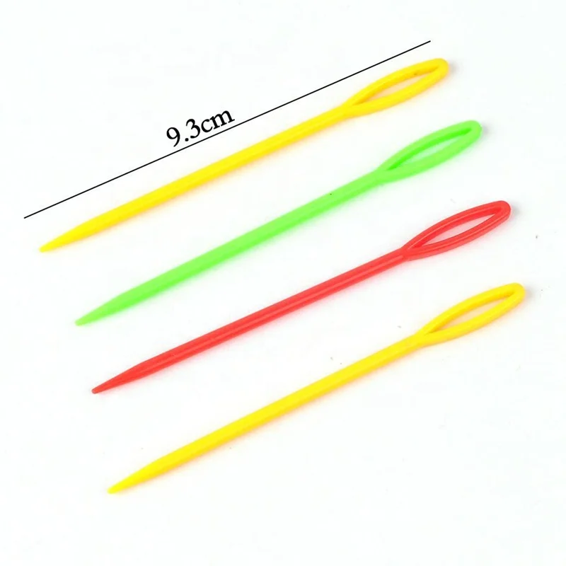 High Quality Different Size Crochet Accessories Tapestry needle Plastic Handle Sewing Needle