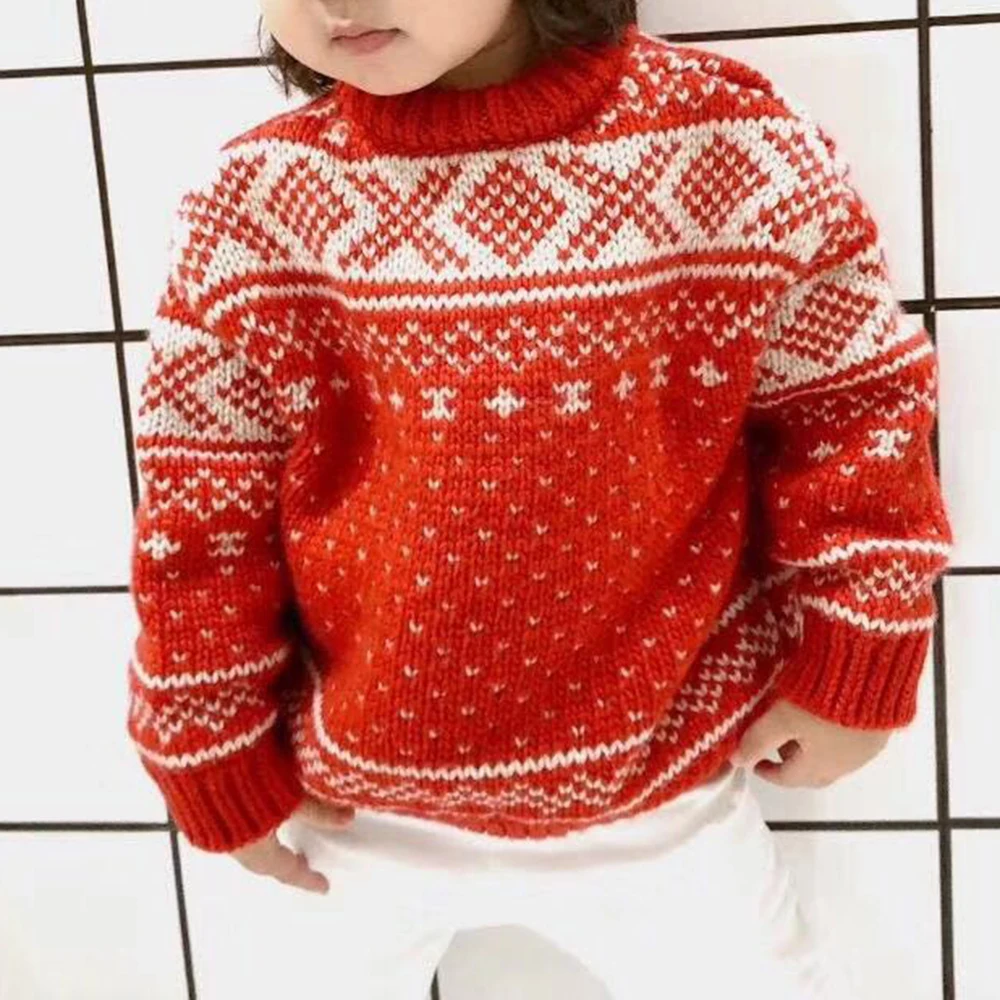 
christmas sweater children sweater knitting patterns lovely girls 