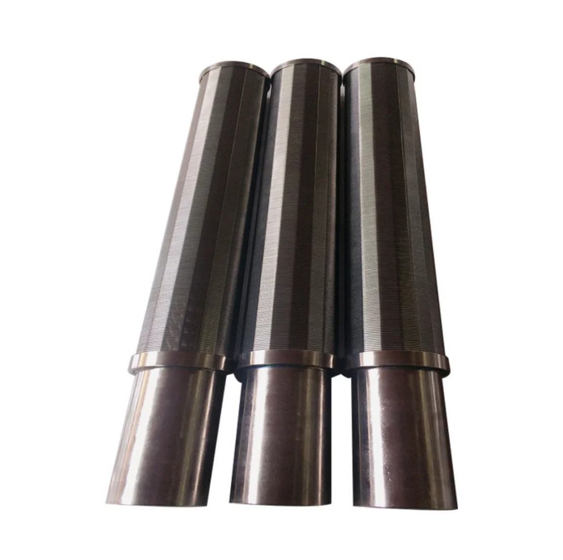 Factory 430 Stainless Steel Wedge Wire Nozzle Johnsons Filtering Screen Custom Filter Strainer Wedge Wire Mesh Screen