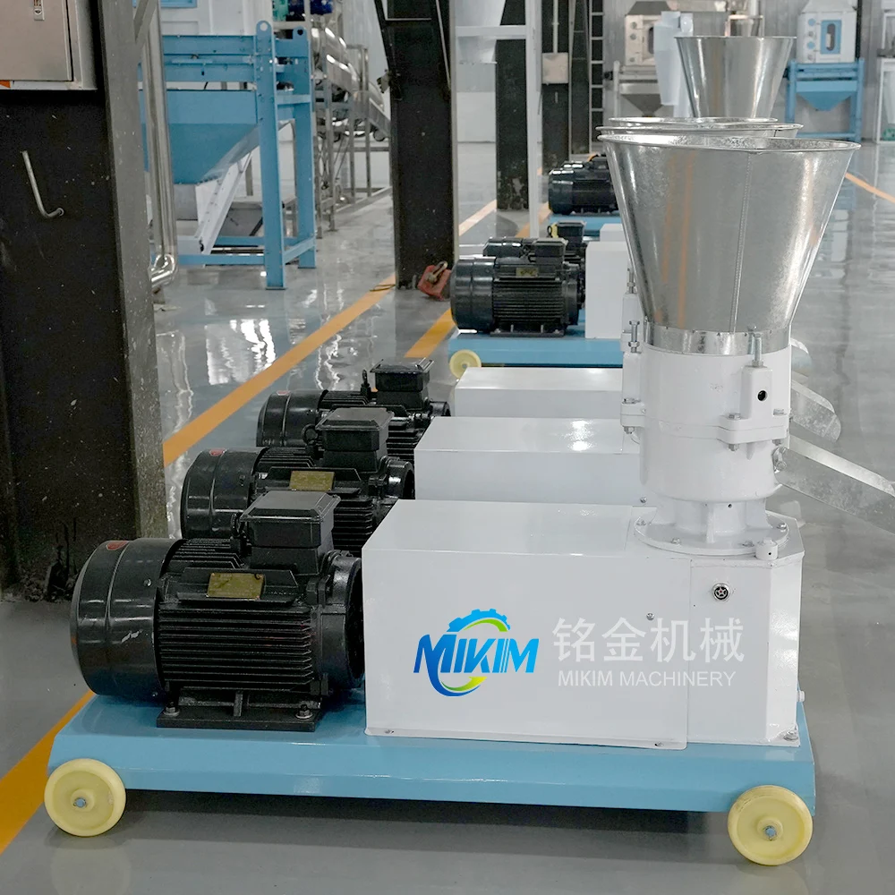 Cattle Chick Goat Poultry Animal Farm Pelletizer Making Processing Feed Pellet Machine