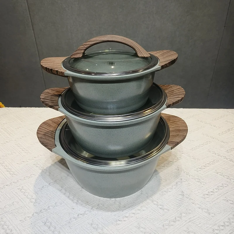 Hot Sale 2024 Cookware Soup Pot Method 6 Pcs Casseroles Cookware Kitchen Granit