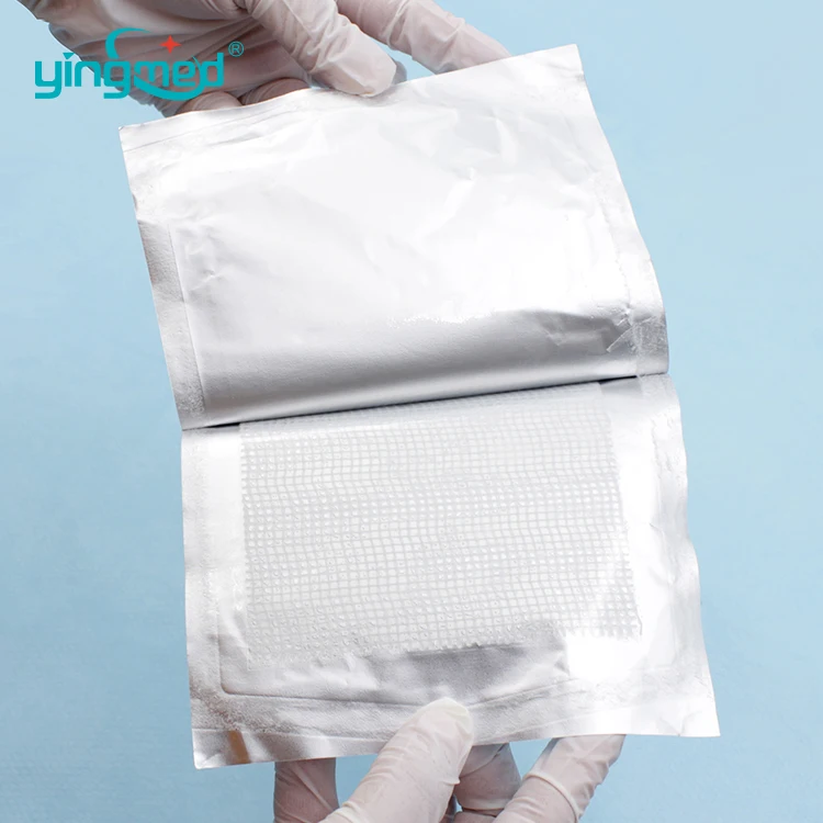 High Quality Wholesale Supply Non-adherent, Non allergenic 10cm Burn Paraffin Gauze Dressing