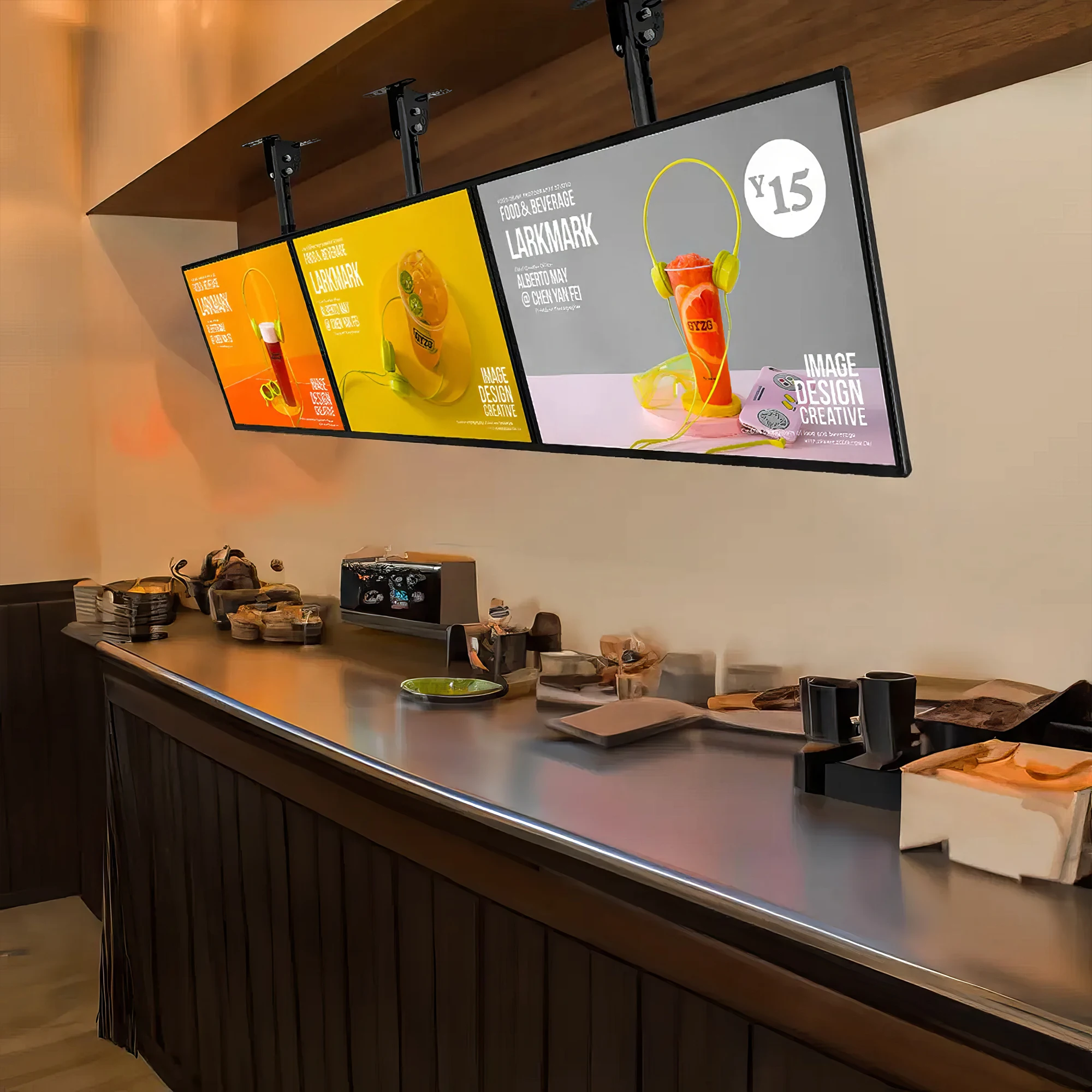 Led Light Box With Snap Frame Acrylic Photo Frame Supermarket Advertising Digital Poster Frame Signs Led Advertising Light Box