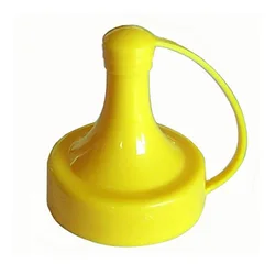 pour spout cap and large orifice lid