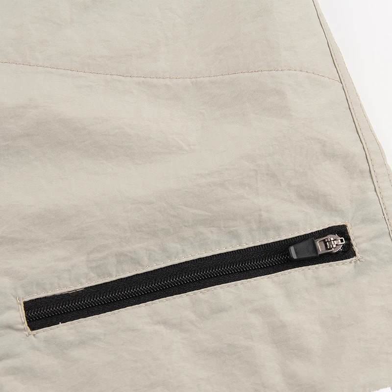 Multi-Pocket Summer Custom Logo Blank Plain Quick Dry 100% Polyester Men Casual Sport Short Board Shorts