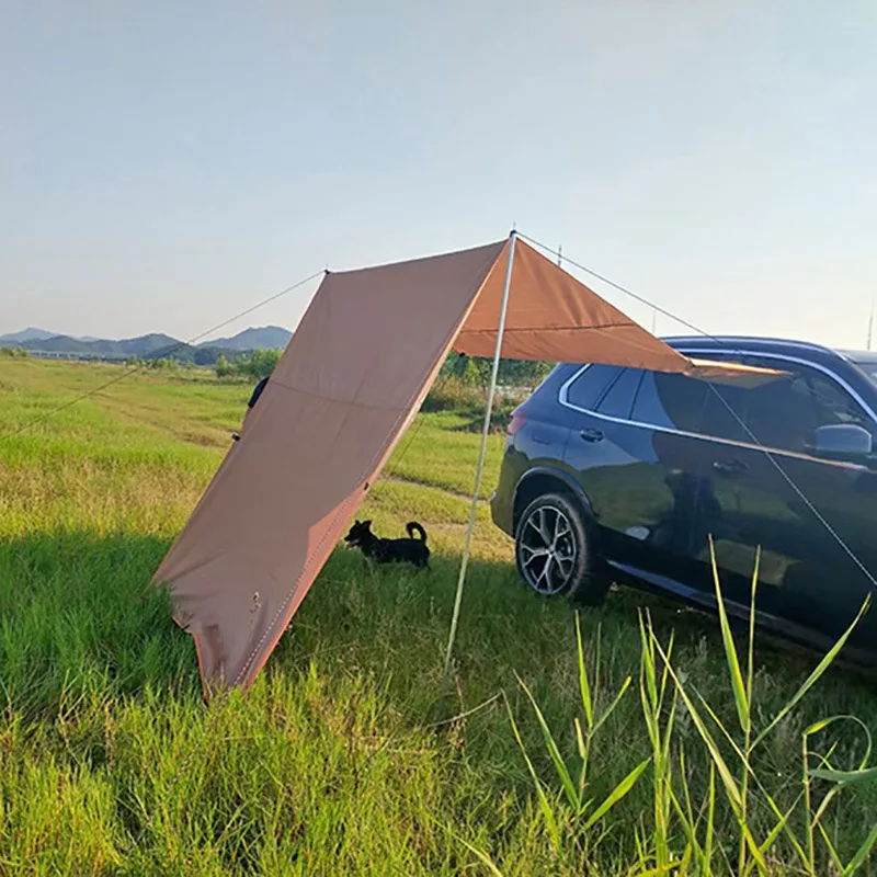 2x4M/3x2M car side awning Waterproof tent shade outdoor camping Trekking tent Car off-road vehicle minibus