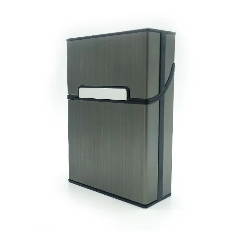 Cigarette Case Metal Soft Hard Cases 20 Creative Alunminu Alloy Box Ultra-thin Men Portable