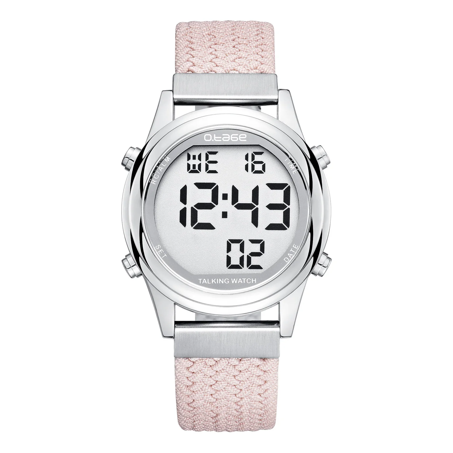 Ladies Atomic Talking Watch with Large Digital Number for elderly,  blind, visually impaired or low vision people