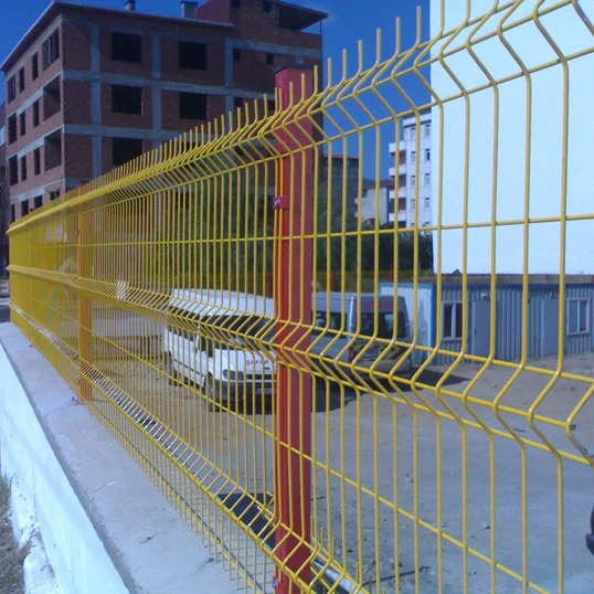 Wholesale good quality outdoor galvanized steel fence, white mesh wire fence panels, prefab houses fence wire mesh