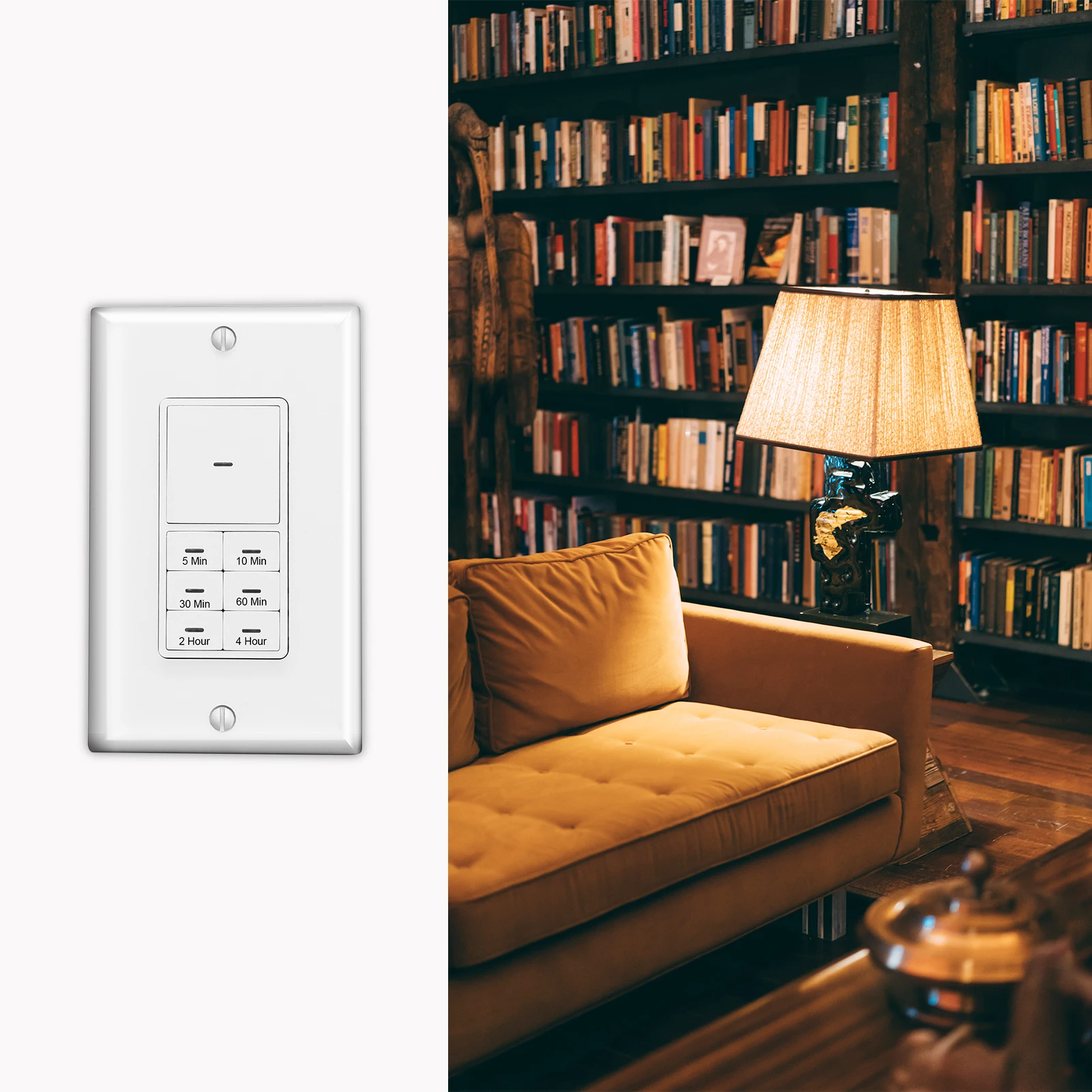 energy saving equipment push button timer light switches 5-10-30-60 Min 2-4 Hour 24 hour countdown timer switch