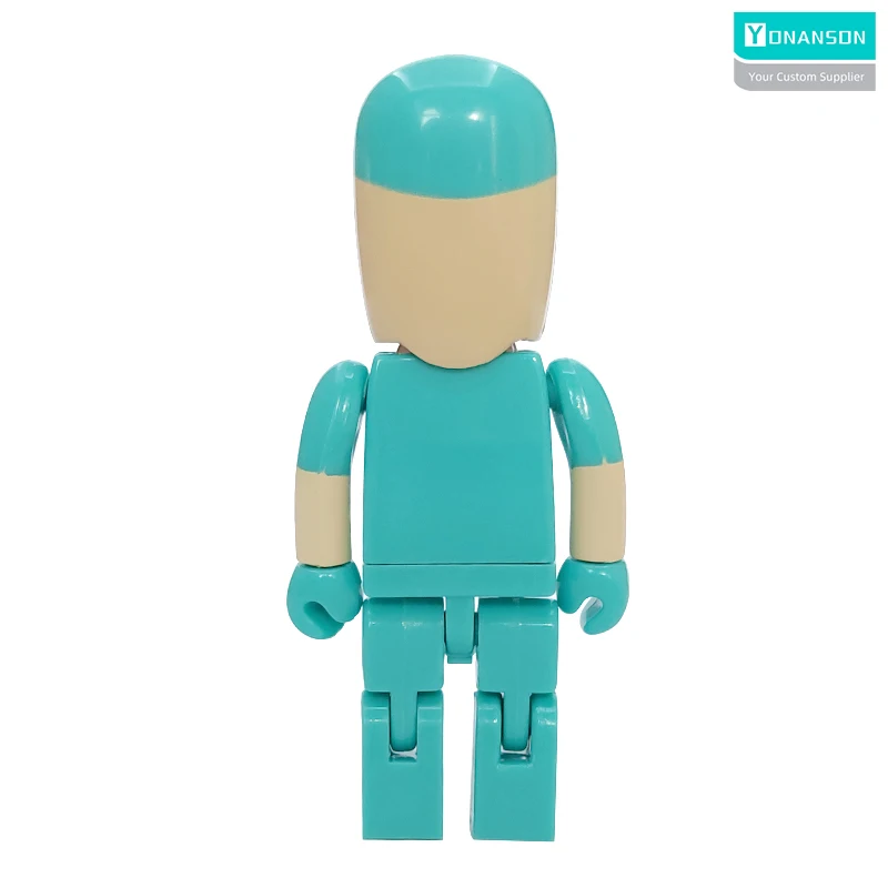 YONANSON Doctor Model Custom Logo USB Flash Drive 2.0/3.0 Drive Cheap 4GB 8GB 16GB Plastic USB Drive Corporate Promotional Gift
