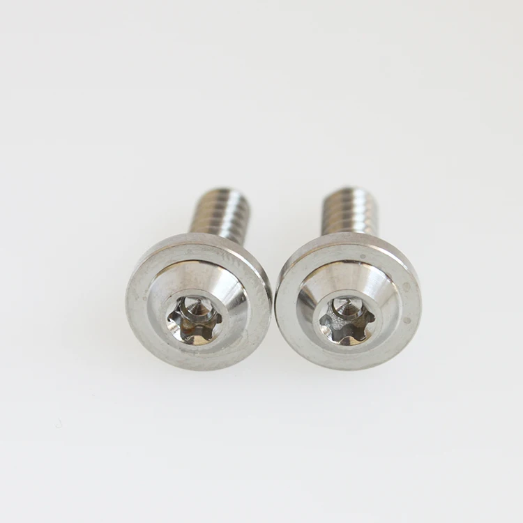 custom M4 M5 Torx socket head self-tapping bolt GR5 titanium screw for motorcycle
