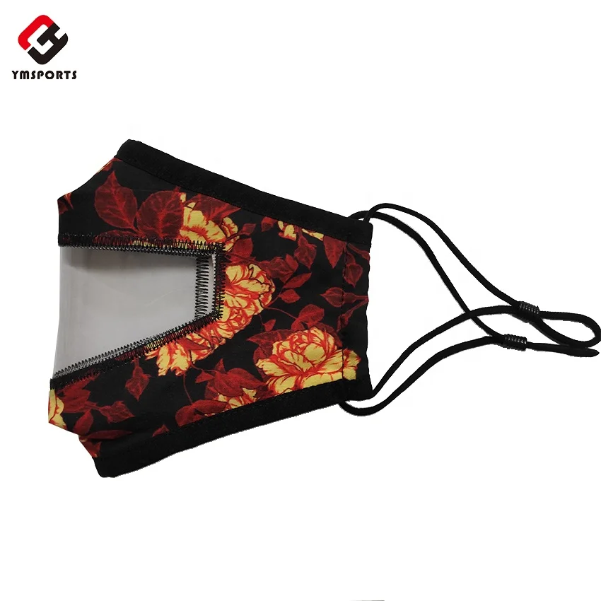 
Three-layer TPU cotton mas ks for the deaf and dumb 