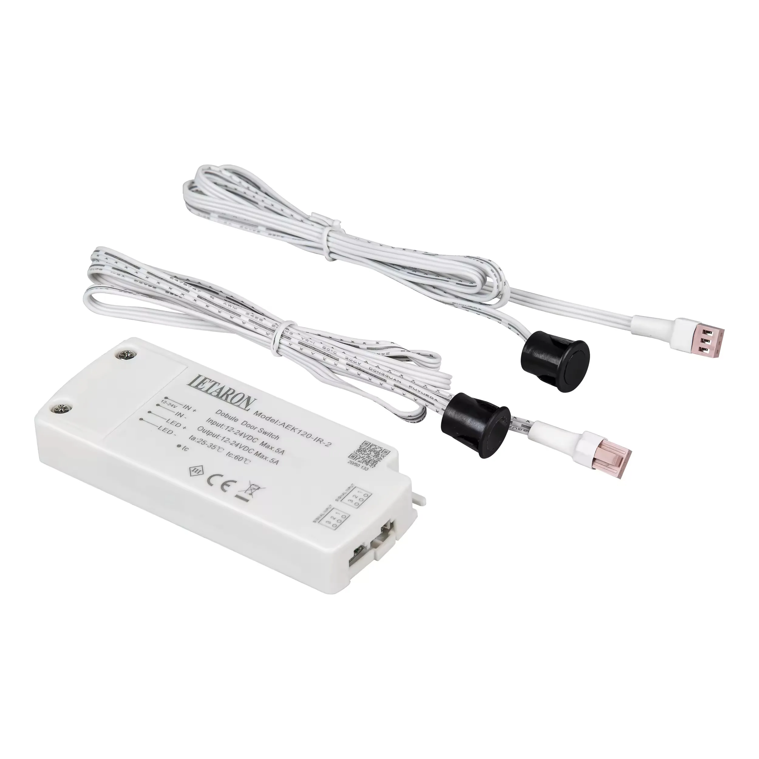 LETARON IR Sensor Switch for Furniture Cabinet CE Double Door Dimmer LED IR Sensor Switch
