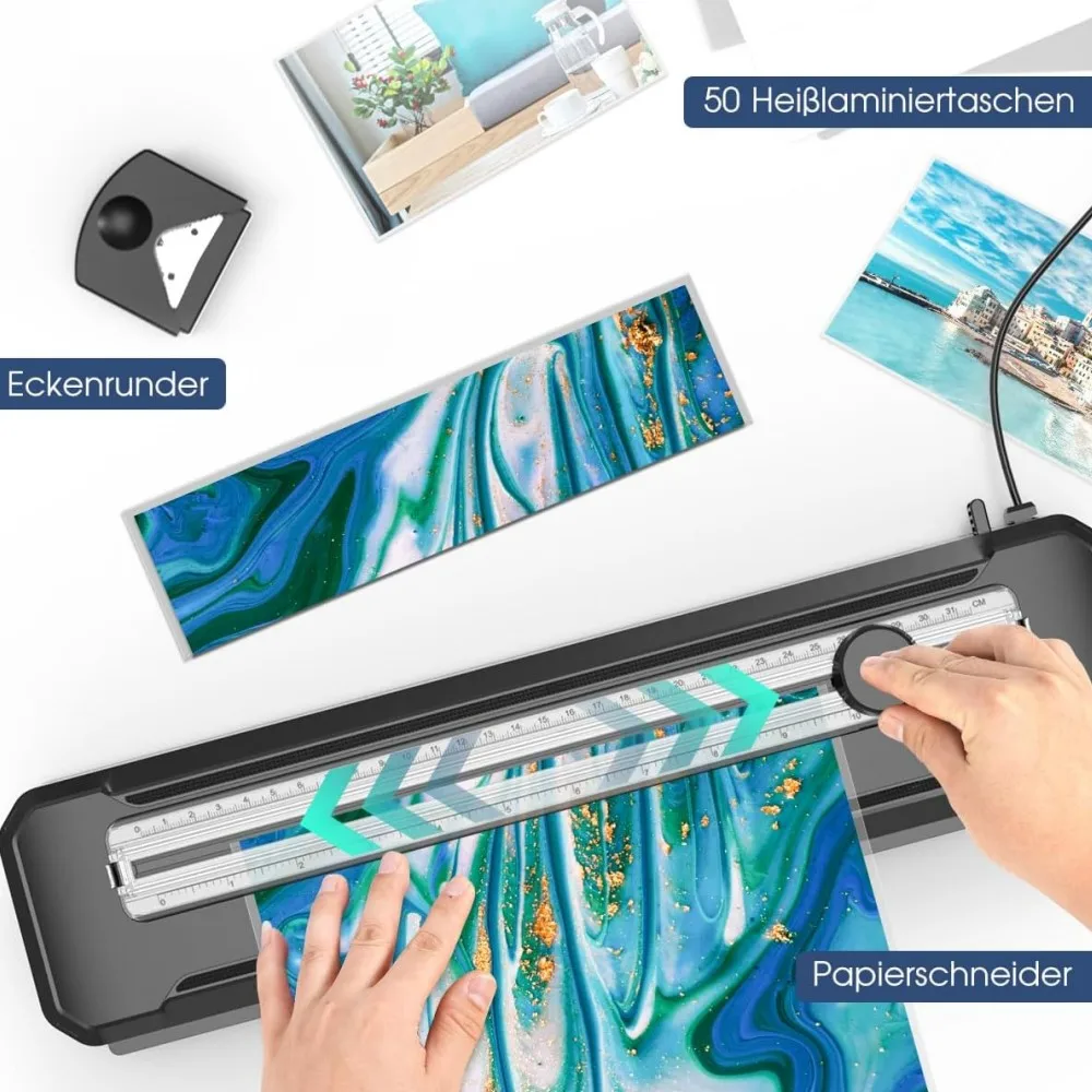 FNL007 Professional 13 Inch Hot Cold Office Laminator Machine A3 for Photo Card Documents