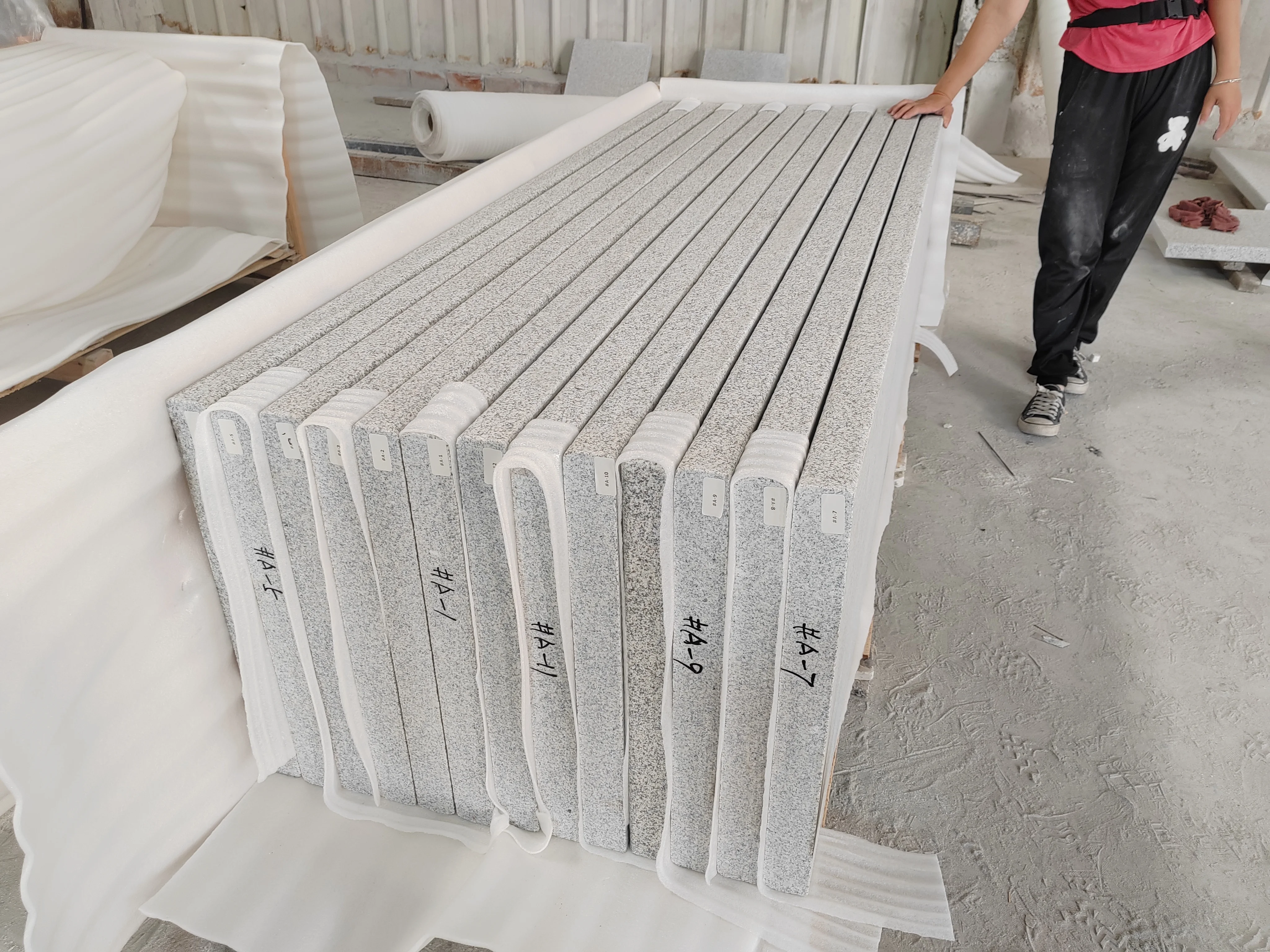 Best quality wall tiles flooring granite tiles G603 grey granite for outdoor
