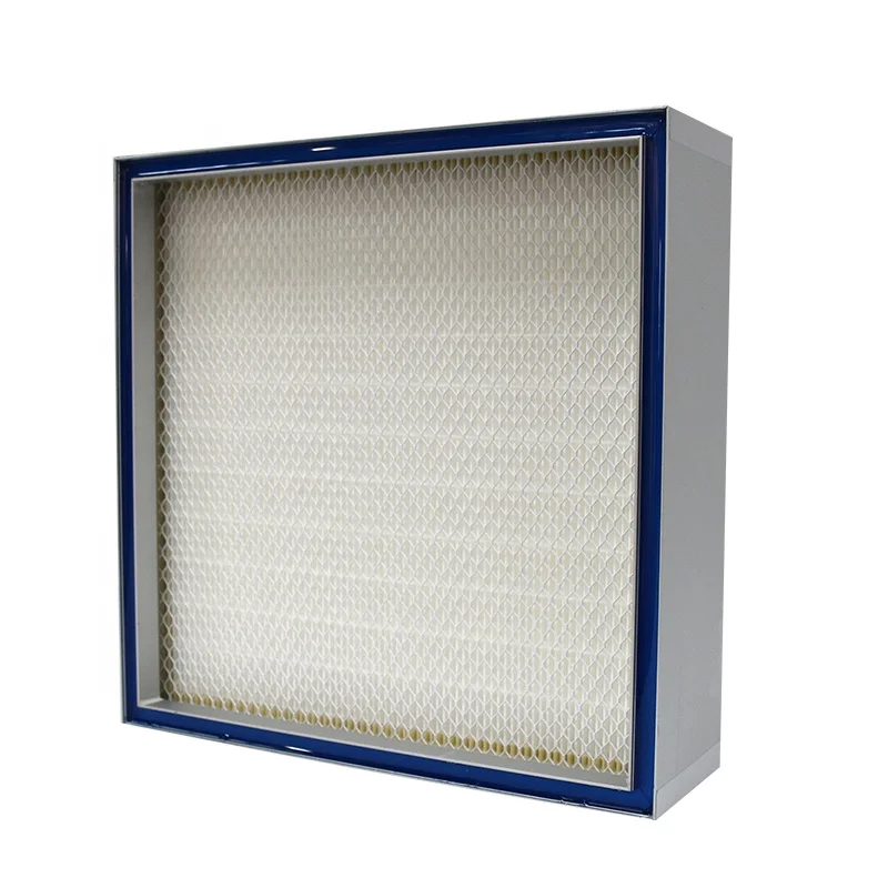 High Quality H13 H14 HEPA Gel Seal Filter New Condition Panel Filter  Cleanroom Air High Efficiency Industrial Commercial Use