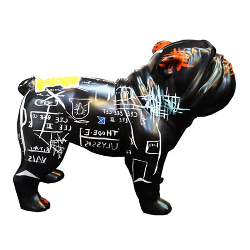 Outdoor Colour Spraying Realistic Decorative Farm Resin Garden Animal Statue Life Size