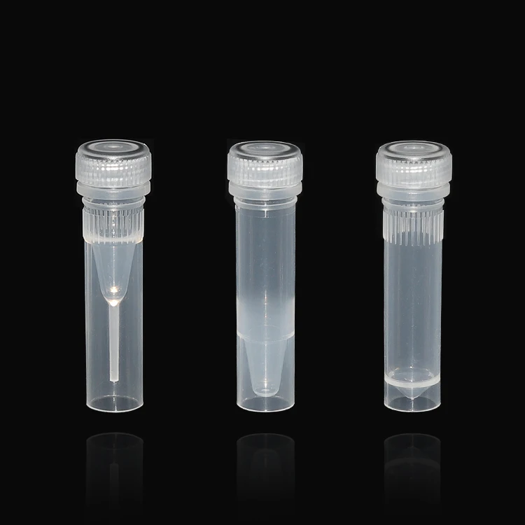 laboratory sterile cryogenic vials 2ml cryovials for liquid nitrogen storage
