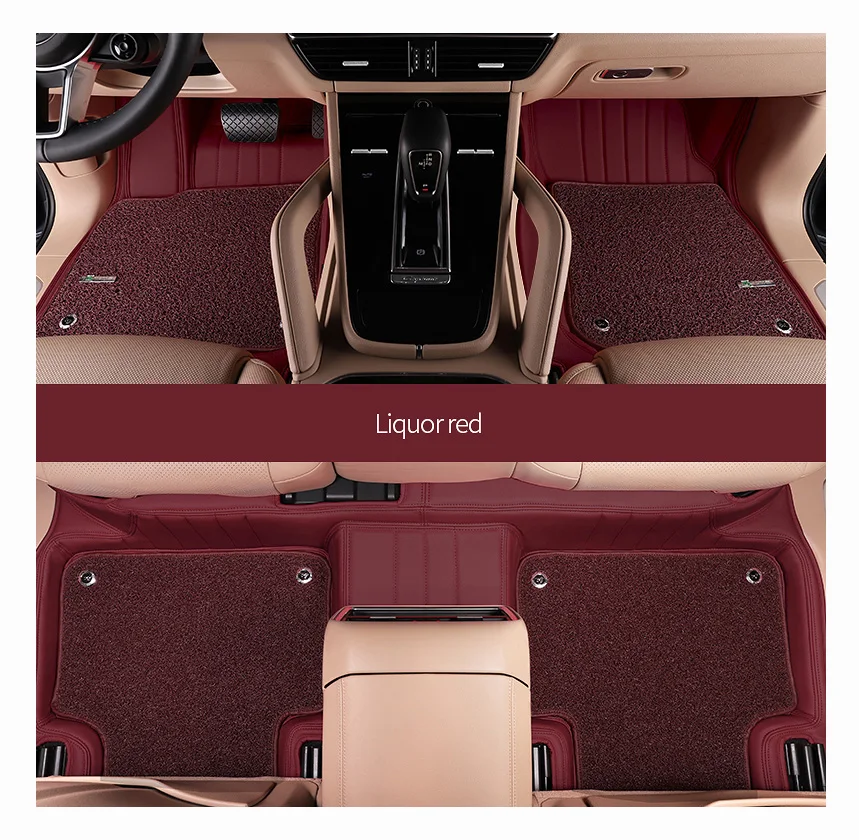 Universal 4d pvc fabric original car floor mats for swift dizar 2018 volkswagen polo volvo s80 nissan 350z sunny