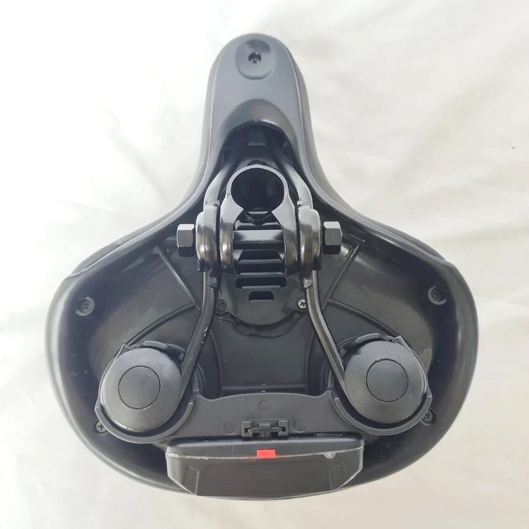 Direct from Manufacturer Comfortable Bike Saddle Soft Road Mountain Bike Seat Cushion Tail Light Carbon Material Bicycle Use