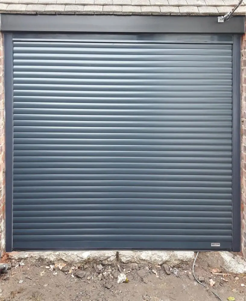 Steel Roller Shutter Durable Vertical Roll Down Hurricane ShuttersRollup Garage Doors