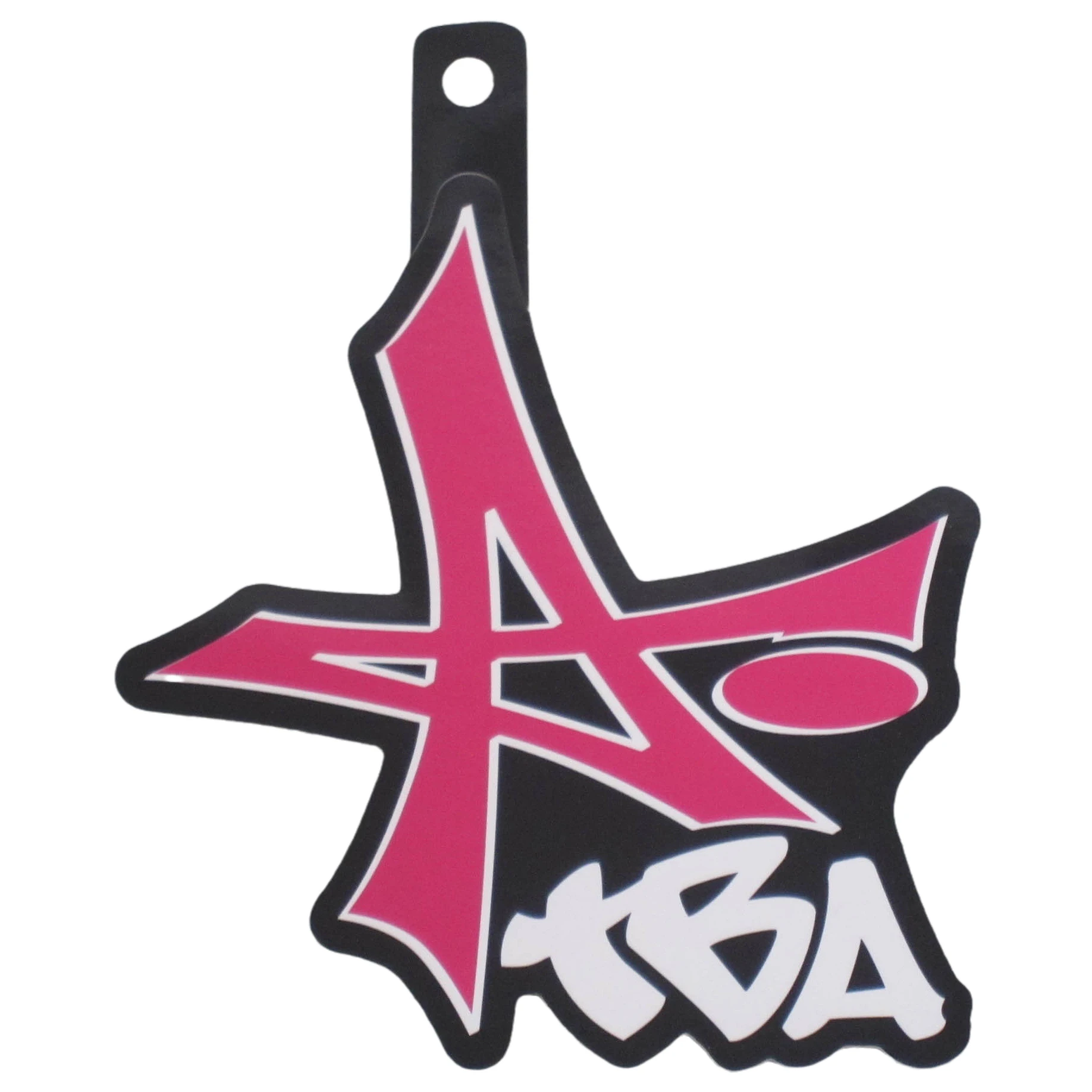 Apparel hang tang stickers Custom Logo Waterproof Vinyl Clothes Hangtag Stickers Die Cut Hang Tag Stickers