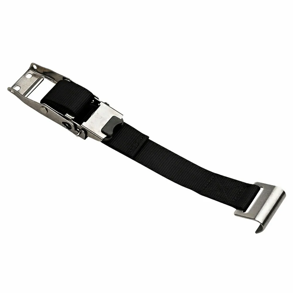 Высококачественный ремешок из нержавеющей стали 2 дюйма, 700 кг, с центральной пряжкой и крючком