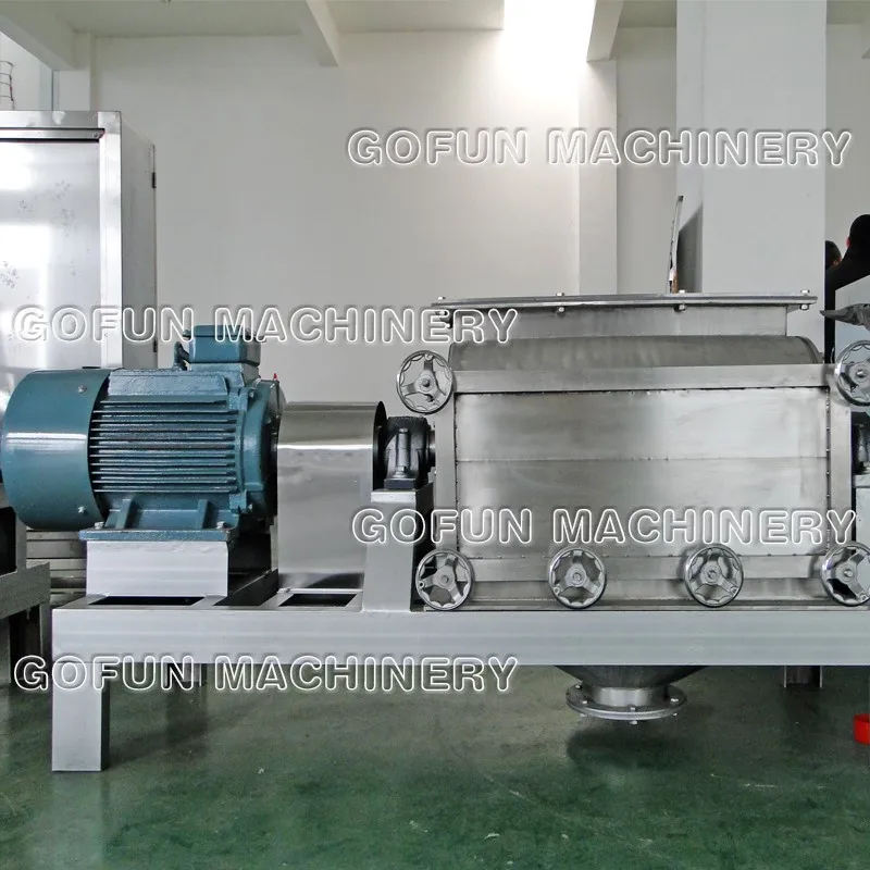 SUS 304 Stainless Steel Industrial Fruit and Vegetable Grinder machine Crushing Grinding Fruit Crusher Machine