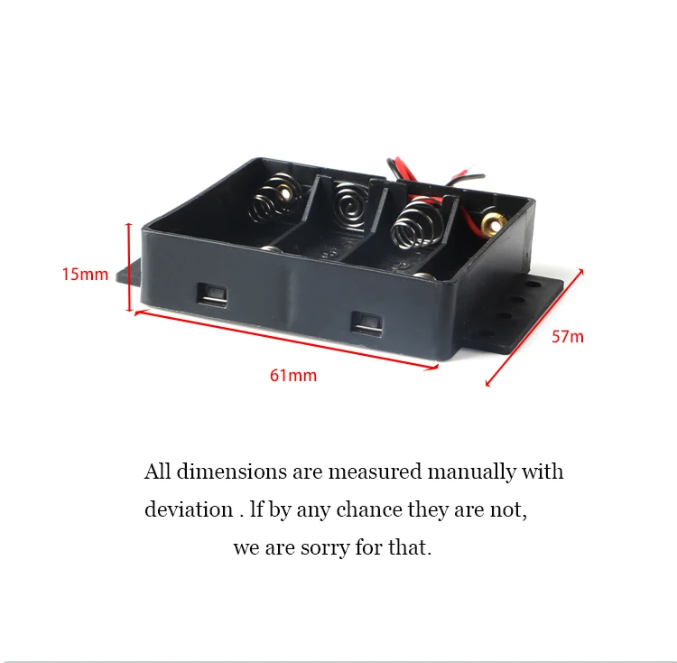 JIAOU YUEQING 6V 4*AA battery holder