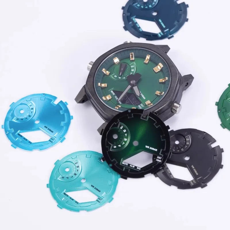 Custom Logo Luxury Dial Ga2100 Replacement Watch Dial For Original Ca Sio GShock Ga2100 Mod Watch Dial