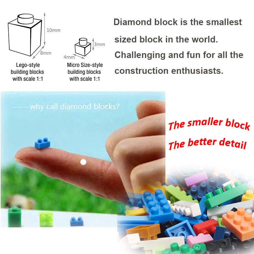 Wholesale micro brick Anime Tony Chopper figure imagination building block for child