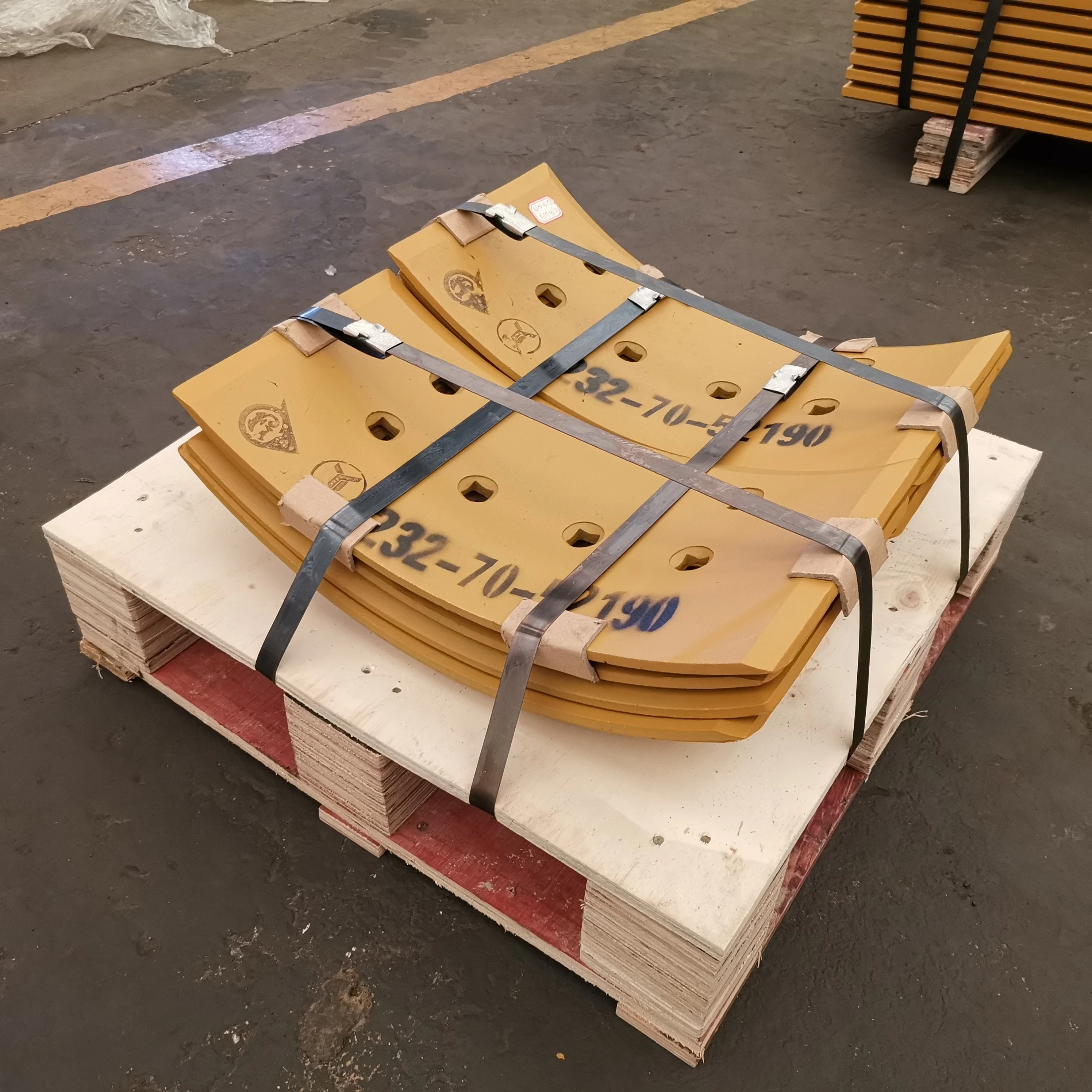 grader blade end bit 120k 120m 12h grader blades 6d1904 end bit side cutter for motor grader