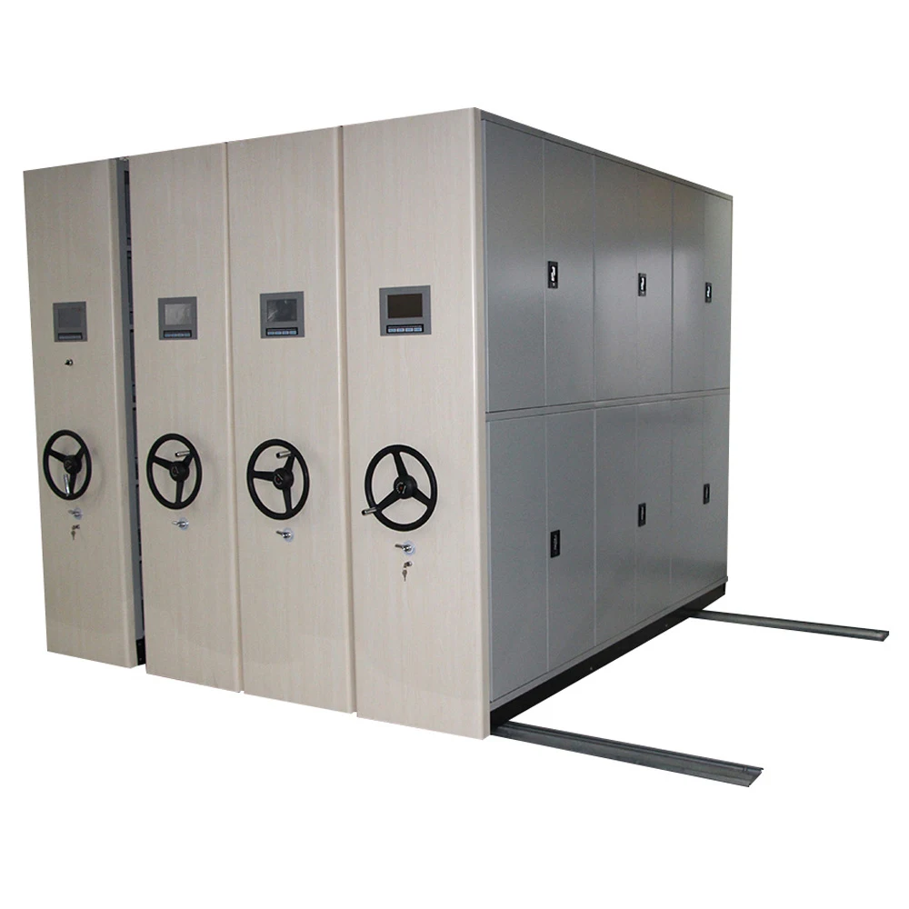 Office archive wildely used steel mobile file shelving ISO and CE passed